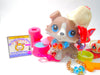 Littlest Pet Shop Grey Collie Dog #67 with accessories authentic