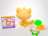 Littlest Pet Shop Yellow Tan BonBon Sitting Cat #401 with accessories authentic