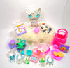 Littlest Pet Shop Rare Egyptian Cat #391 with cute accessories Authentic