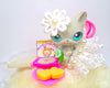 Littlest Pet Shop Rare Egyptian Cat #391 with cute accessories Authentic