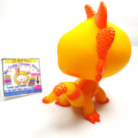 Littlest Pet Shop Gen 7 yellow Lizard #83