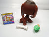 Littlest Pet Shop Beagle dog #77 with accessories