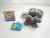 Littlest Pet Shop rare gray Angora cat with sardines