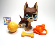 Littlest Pet Shop Great Dane #817 with accessories