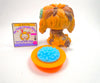Littlest Pet Shop Orange Brown Sheep Dog #1077 with cute accessories authentic