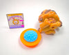 Littlest Pet Shop Orange Brown Sheep Dog #1077 with cute accessories authentic