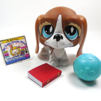 Littlest Pet Shop Basset Hound #502 with accessories