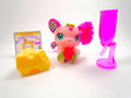 Littlest Pet Shop Pink Mouse #2165 with accessories Authentic