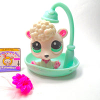 Littlest Pet Shop White Polar Bear #2298 with accessories Authentic