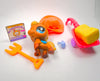 Littlest Pet Shop Brown Horse #840 with accessories Authentic