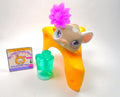 Littlest Pet Shop Grey Mouse #473 with accessories Authentic