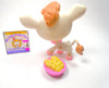 Littlest Pet Shop White Brown Cow #476 with accessories Authentic