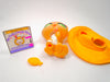Littlest Pet Shop Yellow Licking Paw Cat #842 with accessories Authentic
