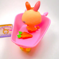 Littlest Pet Shop Brown Dwarf Bunny #1596 with cute accessories authentic