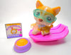 Littlest Pet Shop Husky #386 with cute accessories authentic