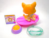 Littlest Pet Shop Husky #386 with cute accessories authentic