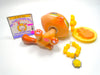 Littlest Pet Shop Brown Tan BonBon Sitting Cat #194 with accessories authentic