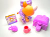 Littlest Pet Shop Glitter Walking Destiny Cat #626 with cute accessories