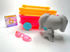Littlest Pet Shop Grey Maltese Dog #193 with accessories authentic