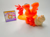 Littlest Pet Shop Orange Crab #188 with accessories authentic
