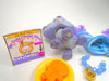 Littlest Pet Shop Rare Blue Husky Dog #1563 & cute accessories authentic
