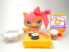 Littlest Pet Shop Rare Brown Persian Cat #1063 with cute accessories authentic