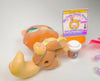Littlest Pet Shop Rare Brown Persian Cat #1063 with cute accessories authentic