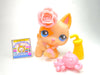 Littlest Pet Shop Rare German Shepard Dog #1447 with accessories authentic