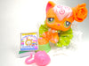 Littlest Pet Shop Orange Angora Cat #511 with cute accessories authentic