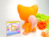 Littlest Pet Shop Orange Angora Cat #511 with cute accessories authentic