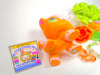 Littlest Pet Shop Orange Angora Cat #511 with cute accessories authentic