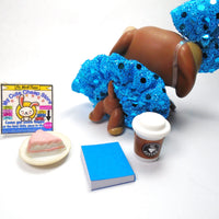 Littlest Pet Shop Dachshund #1751 with cute accessories My Cute Cheap Store