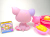 Littlest pet shop Exclusive Pink Purple Pig #1256 Baby & accessories authentic