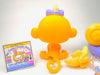 Littlest Pet Shop Rare Exclusive European Yellow Baby Monkey w Bow #1635 authentic