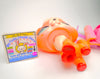 Littlest Pet Shop Orange Fox Blue Eyes #1812 with cute accessories Authentic