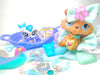 Littlest Pet Shop Rare Brown Collie Dog #893 with accessories authentic