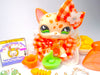 Littlest Pet Shop Rare Leopard Short Hair Cat #852 & cute accessories Authentic