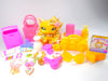 Littlest Pet Shop Rare Yellow Short Hair Cat #2194 & cute accessories Authentic