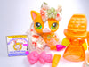 Littlest Pet Shop Short Hair Cat #72 with cute accessories