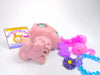 Littlest Pet Shop Purple Persian Cat #1027 with cute accessories authentic