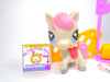 Littlest Pet Shop Rare Pink Grey Horse #1097 with cute accessories authentic