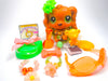 Littlest Pet Shop Brown Cocker Spaniel #252 with accessories authentic