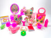 Littlest Pet Shop Short Hair Cat #483 Kitten #66 with cute accessories Authentic