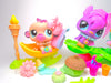 Littlest Pet Shop Rare Purple Bat #1926 Monkey #1925 Caterpillar #1811 Authentic