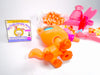 Littlest Pet Shop Rare Orange Walking Destiny Cat #2258 with cute accessories