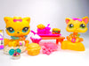 Littlest Pet Shop Rare Yellow Persian Cat #3566 Kitten #1649 Authentic