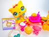 Littlest Pet Shop Rare Yellow Persian Cat #3566 Kitten #1649 Authentic