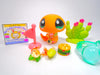 Littlest Pet Shop Rare Orange Snake #1387 & cute accessories