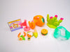 Littlest Pet Shop Rare Orange Snake #1387 & cute accessories