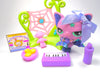 Littlest Pet Shop Purple Blue Glitter Bat #2142 with cute accessories Authentic